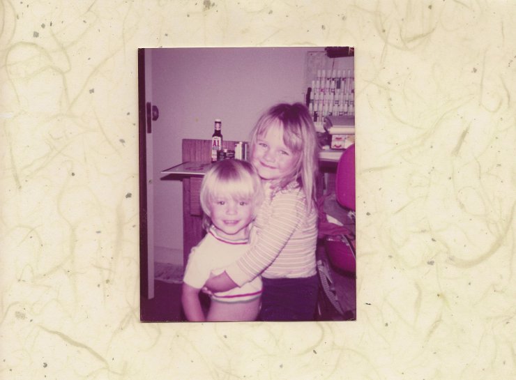 My sister, Catalina and I.