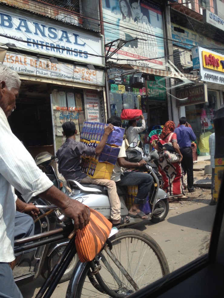 Standard traffic. A chaotic masterpiece.