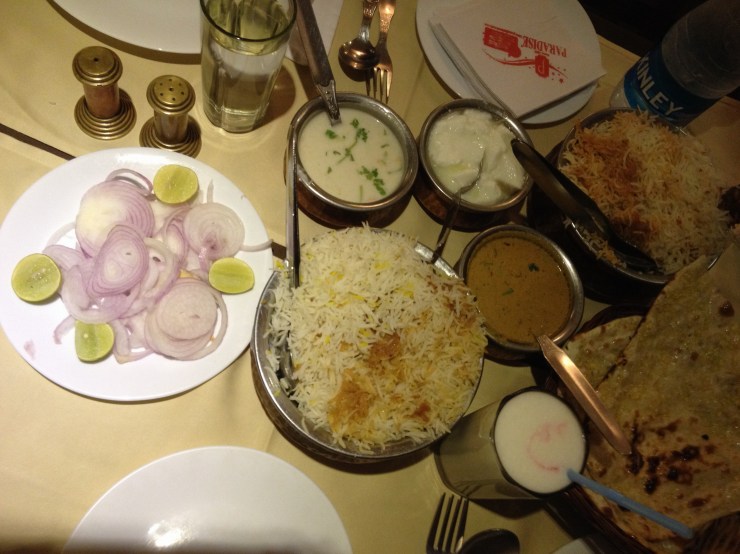 Hyderabadi Biryani at Paradise Biryani